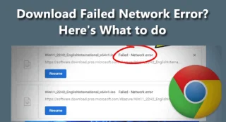 Nedladdning misslyckades nätverksfel på Chrome? Här är vad du ska göra