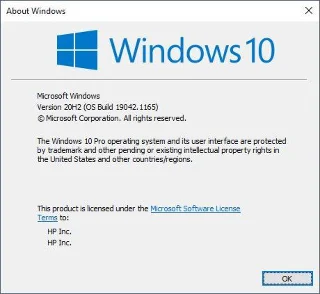Kontrola verze Windows