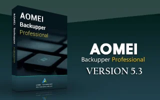 AOMEI Backupper Standard versjon 5.3 gjennomgang