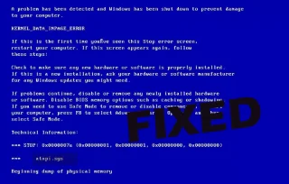 [LØST] Hvordan fikser jeg ATAPI.SYS blåskjermfeil i Windows?