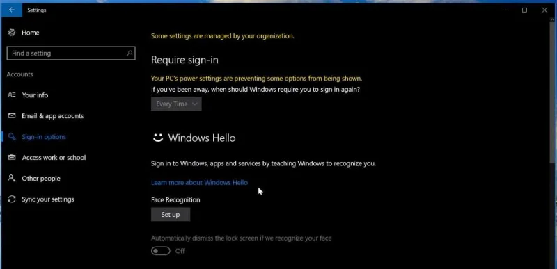 Hur aktiverar jag Windows Hello i Windows 10?