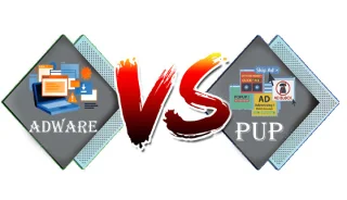 Hur skiljer sig adware från PUPs?