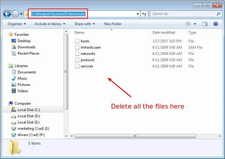 Sådan rettes 'Server IP-adresse kunne ikke findes' Windows 10?