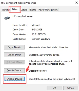 Jak opravit zpoždění myši v problému se systémem Windows 10?