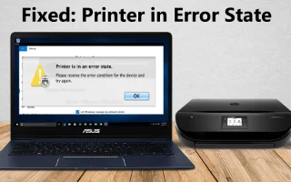 FIKSET: Skriver i feiltilstand [HP, Canon, Epson, Zebra og Brother]