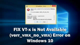 Fix: VT-X är inte tillgängligt (VERR_VMX_NO_VMX) fel på Windows 10