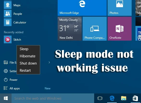 5 vanliga Windows 10 vilolägesproblem och dess kompletta korrigeringar