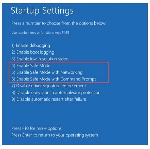 Hogyan lehet a Windows 10-et csökkentett módba indítani?  [A 6 legjobb módszer]