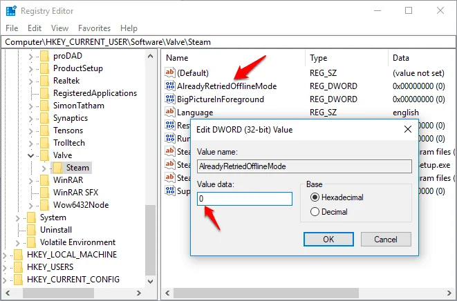 Fixa "Steam måste vara online för att uppdatera"-felet på Windows 10