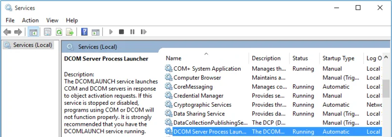 [FIXAT] RPC-servern är inte tillgänglig 0x800706ba