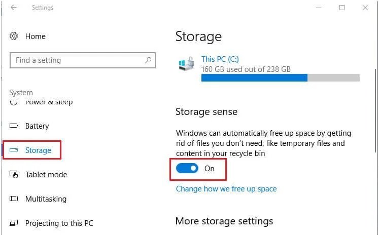 Hvordan sletter du midlertidige filer automatisk etter hver oppstart i Windows 10?