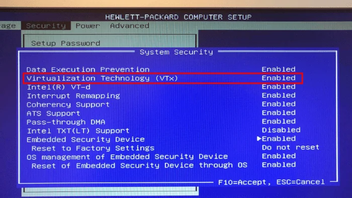 Fix: VT-X är inte tillgängligt (VERR_VMX_NO_VMX) fel på Windows 10
