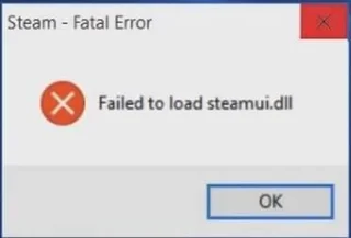 Fiks fatal feil "Kunne ikke laste Steamui.dll" Windows 11/10