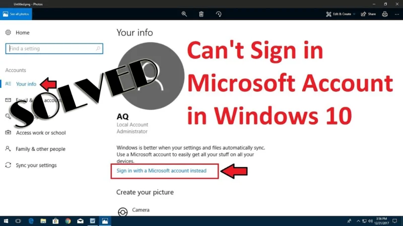 En voi kirjautua Microsoft-tiliini Windows 10 [RATKAISTU]