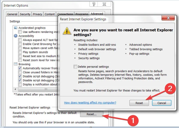 8 effektive metoder til at løse Internet Explorer (IE) 11 går ned/fryser i Windows 10/8.1/8/7