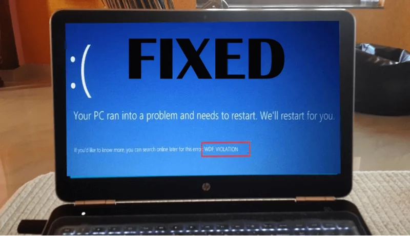 [RETTET] WDF_VIOLATION BSOD-fejl Windows 10