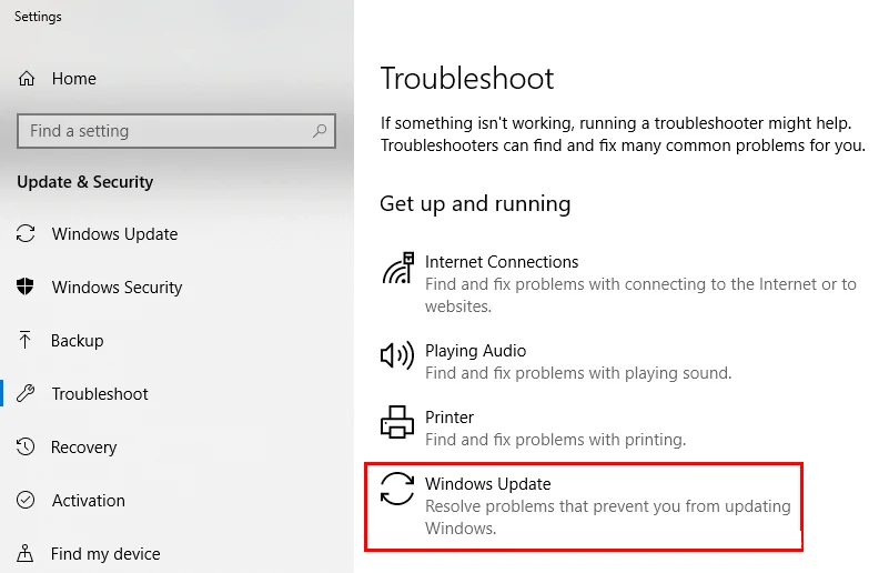 Fixa Windows 10 Update Error 0x800f0900 [ENKLA LÖSNINGAR]