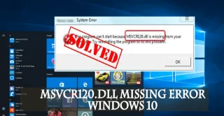 [Löst] Hur fixar jag MSVCR120.dll Missing Error Windows 10?