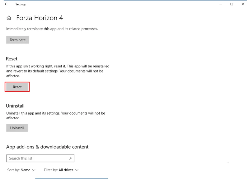 Åtgärda Forza Horizon 4-krasch/laddar inte på PC [FULLSTÄNDIG UPPDATERAD GUIDE]