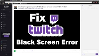 [Løst] Sådan løses Twitch Black Screen-problemet på Google Chrome?