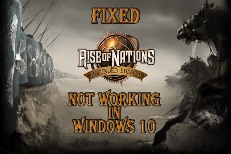 [Löst] Hur fixar jag "Kan inte spela Rise of Nations i Windows 10"-system?