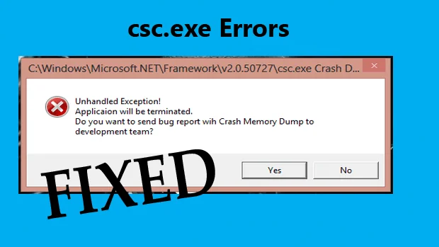 [LØST] Hvordan fikser jeg csc.exe-feil i Windows 10?