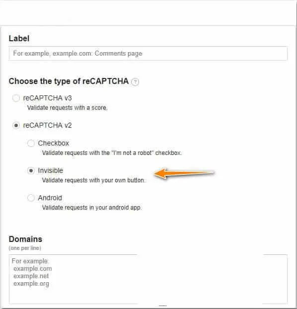 7 hurtige rettelser til ReCaptcha-fejl for webstedsejer: Ugyldig nøgletype