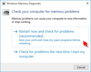 Løs din pc løb ind i et problem og skal genstartes i Windows 10