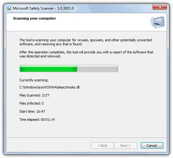 Sådan bruges Microsoft Safety Scanner til Windows