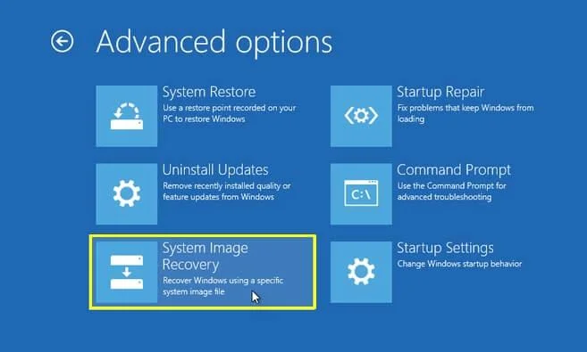 Sådan opretter du en sikkerhedskopi af systembillede i Windows 10