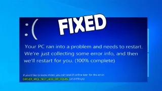 [Løst] Sådan rettes DRIVER_IRQL_NOT_LESS_OR_EQUAL Windows 10-fejl?