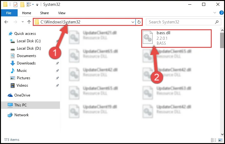 Sådan rettes Bass.dll-fejl i Windows 10