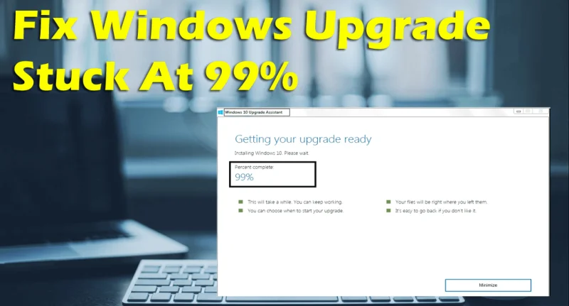 [Ratkaistu] Kuinka korjata 99 %:iin juuttunut Windows-päivitys?