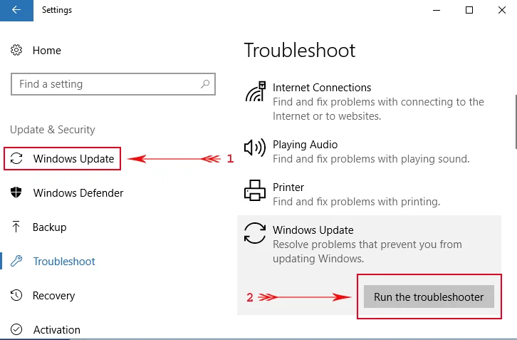 [Løst] Sådan rettes Windows 10 Update Fejl 0x80242006?