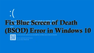 7 sätt att åtgärda Blue Screen of Death (BSOD)-fel i Windows 10