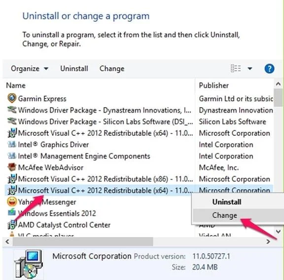 Hvordan fikser jeg Microsoft Visual C++ Runtime Error R6034 i Windows 10?