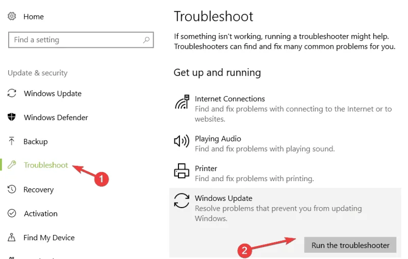 Åtgärda Windows 10 Update Error 0x800703F1 [ENKLA LÖSNINGAR]