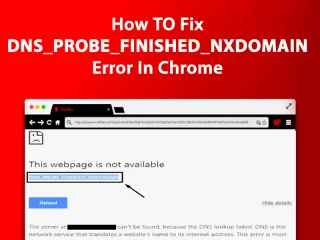 [FIXED] DNS_PROBE_FINISHED_NXDOMAIN hiba a Google Chrome-ban