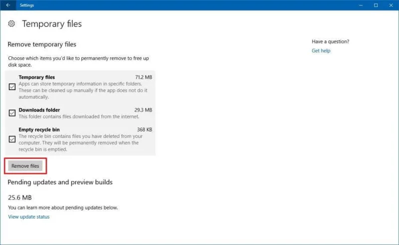 [Løst] Sådan rettes Windows 10 Update Error 0x80070070?