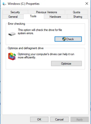 Ret systemgendannelsesfejl 0x800700b7 i Windows 10