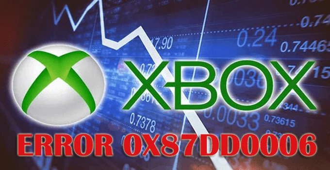 Ret Xbox-logonfejl 0x87dd0006