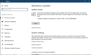 Topp 5 løsninger for å fikse Windows Update Error 0x80d02002 i Windows 10