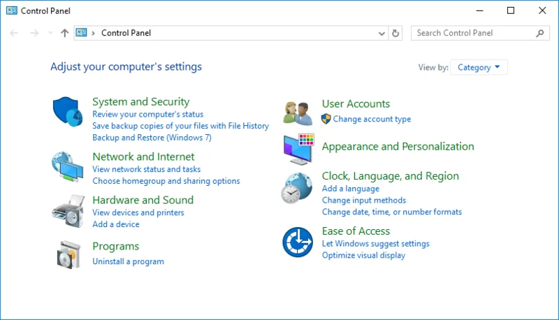 Hvordan laver man trinvis sikkerhedskopiering af Windows 10-systemet?