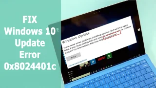 Top 10 testede løsninger til at rette Windows 10 Update Error 0x8024401c