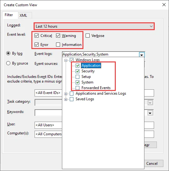 Hvordan se hendelses-/BSOD-/feil-/krasjlogger på Windows 10?