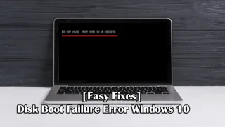 [Enkla korrigeringar] Diskstartfel Windows 10