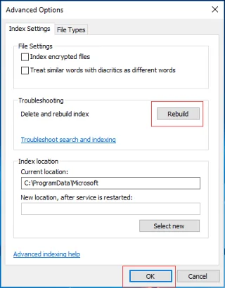 Sådan rettes File Explorer-søgning, der ikke virker i Windows 10 1909