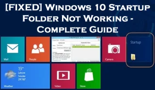 Windows 10-startmappe virker ikke - [Komplet vejledning]