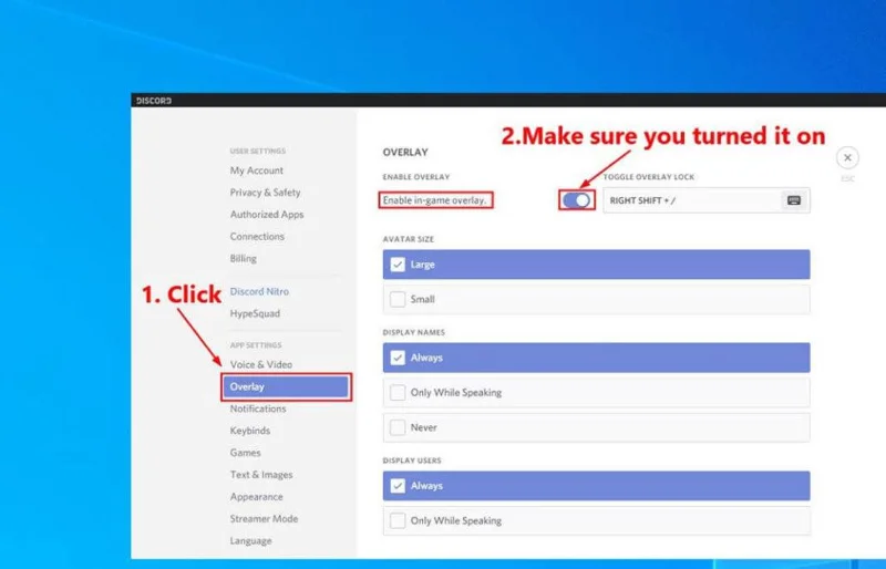 7 nemme tricks til at rette Discord Overlay, der ikke virker på Windows 10