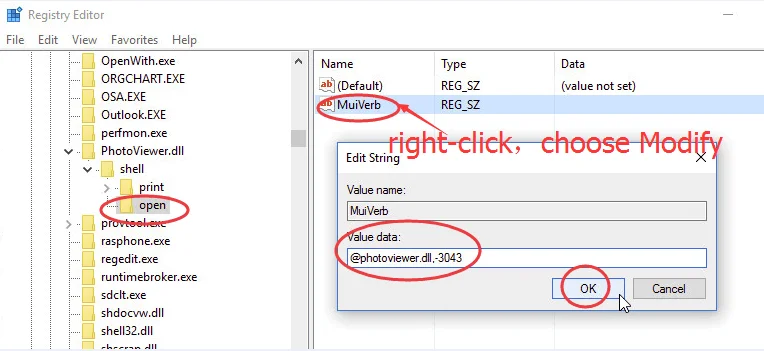 [Löst] Hur återställer jag saknad Windows Photo Viewer i Windows 10?